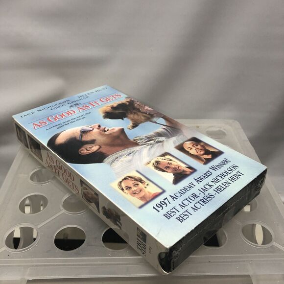 As Good as It Gets (VHS, 1998, Closed Caption) Watermark Sealed - Picture 3 of 8